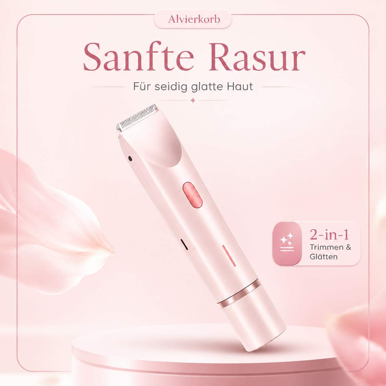 Velmora™ 2-in-1 SmoothSkin Rasierer