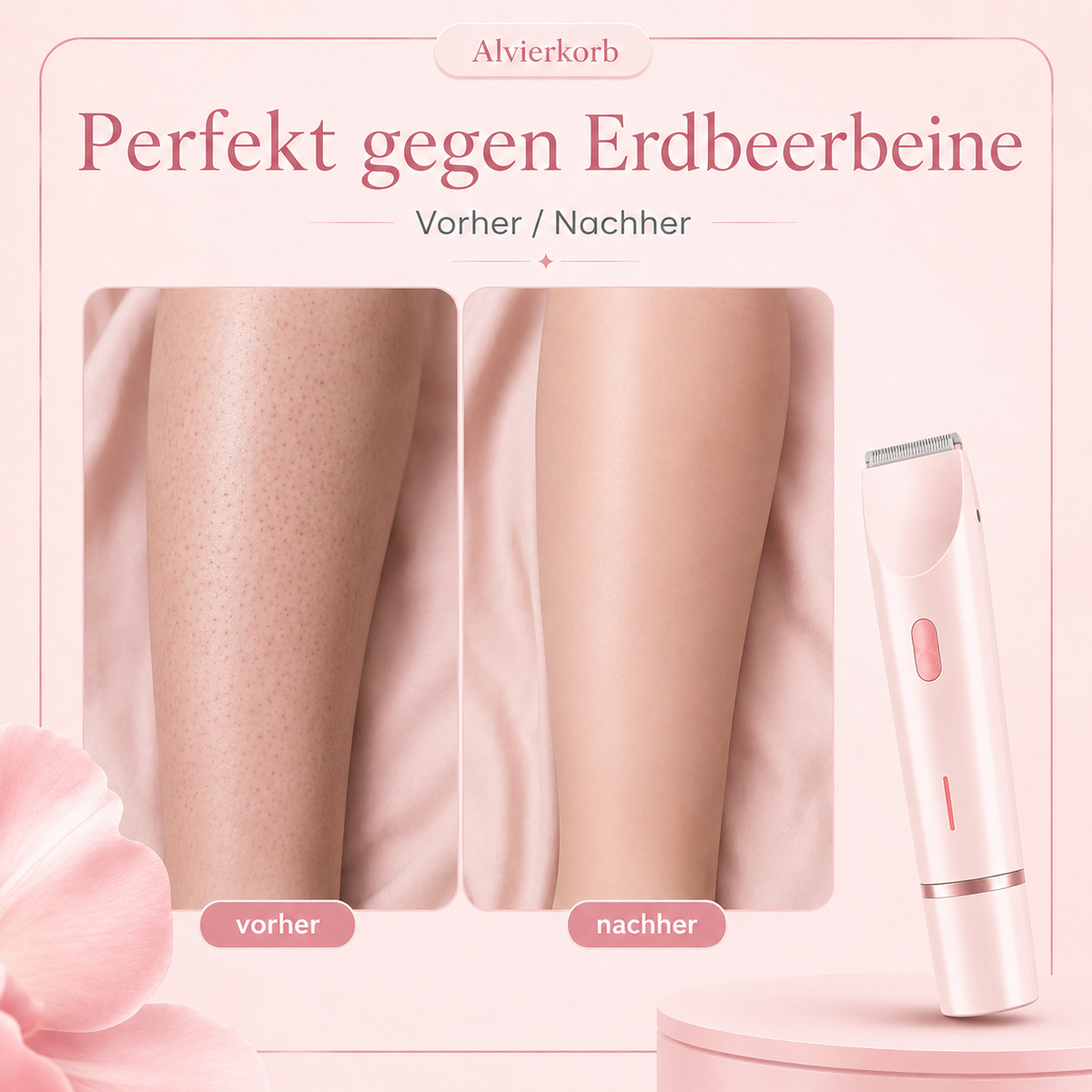 Velmora™ 2-in-1 SmoothSkin Rasierer