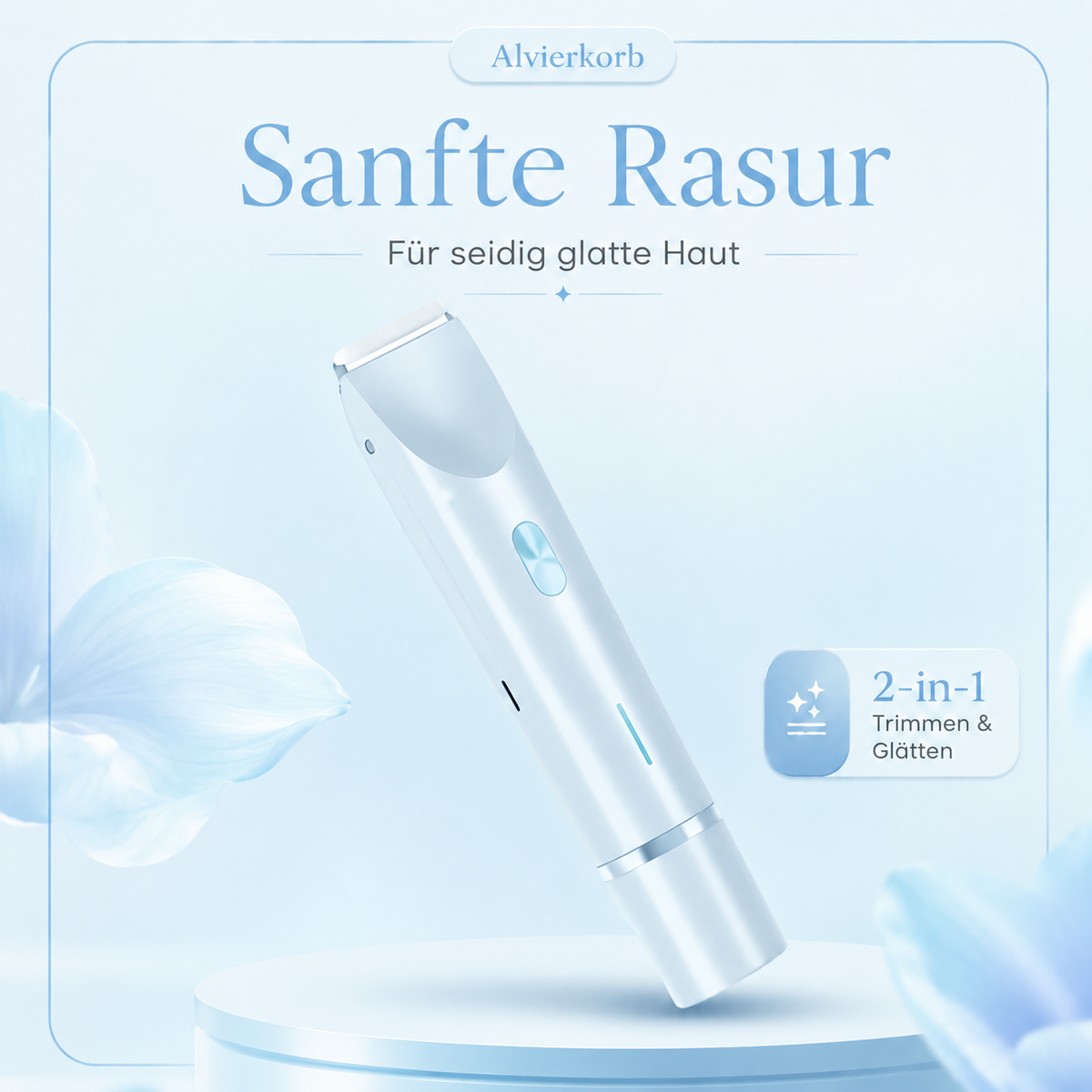 Velmora™ 2-in-1 SmoothSkin Rasierer
